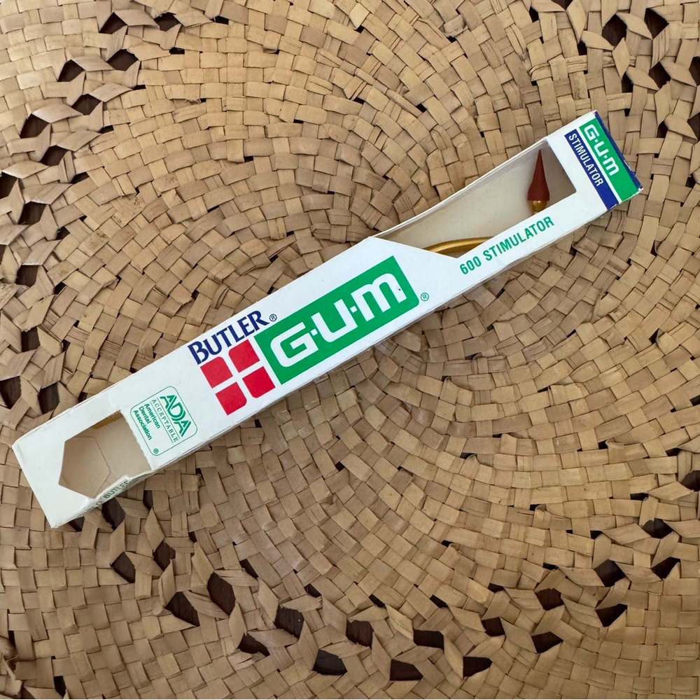Butler Sunstar GUM Stimulator Oral Health Hygiene Dental Tooth Rubber Pick 600